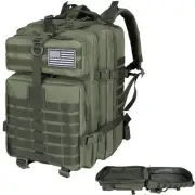 45L Army Tactical Backpack Military Assault Pack 3 Day Bug Out Bag Molle Dayp...