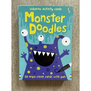 Usborne Activity Cards- Monster Doodles