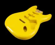 Tone Ninja Strat Body, Alder, Gloss Poly Graffiti Yellow