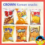 CROWN 韓國小吃系列 玉米片 焦糖楓玉米 CORNCHI / CORNCHO CHURROS  JOLLYPONG