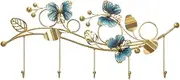 Coat Rack Wall Mount Wall Decorative Coat Hooks Creative Wall Hanging Coat Rack Entryway Wall Key Storage Hooks Entry Door Back Coat Hooks Wall Hooks Wall Coat Hooks