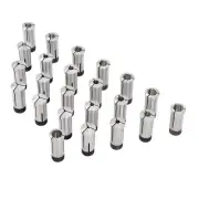 3mm-25mm x1mm High Precision 23 Piece Metric 5C Collet Set 0.0005'' Accuracy