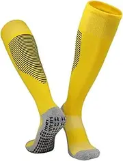 [HAMKVBPR] Soccer Socks Non-slip High Tube Football Socks Towel Bottom Ball Socks Sports Socks for Running Gym Workouts