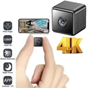 new HD 1080P X9 Mini Camera Home Wireless Wifi Cameras Outdoor Upgraded Motion Detection Night Vision Camera Black