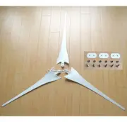 62" Diameter 3 Pcs Wind turbine blades for Wind generator Air X 403 303 Apollo