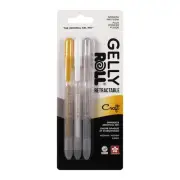 Sakura Gelly Roll Retractable Medium Point Pens 3/Pkg-Craft 50601