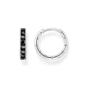 Buy Heritage Black Stones Hoop Earrings by Thomas Sabo online - THOMAS SABO Australia