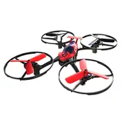 Sky Viper Rocket- Red -Hover Racer Auto Launch Land Hover Drone Plane Race Game Play