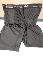 New McDavid 737DD Dual Density Hex Pad Short Padded Shorts Basketball Football