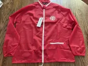 New Vintage Nave Golf Tournament Silver Fox Adult XL Windbreaker Novato CA Marin