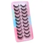Natural Looking 3D Faux Mink Manga Lashes Janpanese Eye Lashes Asian Lashes