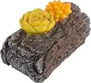 HOMOCONO Artificial Tree Stump Key Hider Key Storage Box for Outdoor Use Realistic Design Safe for Gardens