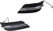 2 Pieces Car LED Daytime Running Lights 12V LED Daylights DRL 6000K White Fog Lamp Covers Compatible With Mercedes-Benz B200 2008 2009 2010
