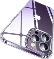Phone Case For iPhone 16 15 14 Pro Max 13 12 11 8 CRYSTAL CLEAR Shockproof Cover
