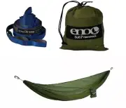 Christmas Gift Set Eno Sub7 Hammock + Atlas Chroma Suspension Tree Straps Blue