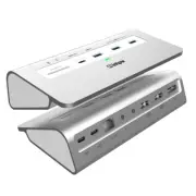 USB C Docking Station Triple Monitor, 14-IN-1 Laptop Docking Station 10Gbps with