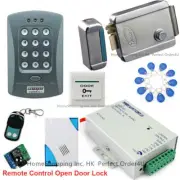 RFID Card+Password Security Door Access Control System+Electric RIM Lock+Remote