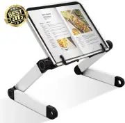 Adjustable Book Reading Stand, Ergonomic, Portable, for Textbooks, Tablets, Coll
