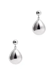 Lie Studio The Julie Sterling Silver Drop Earrings, Earrings, One Size One Size