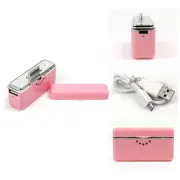 2800MAH PORTABLE EXTERNAL PINK BATTERY CHARGER USB IPHONE 4S 4 3GS IPOD NANO