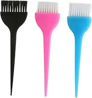 DEARMAMY 5Pcs Hair Tint Kits Professional Hair Coloring Tools Set with Perm Bowl Whisk Earmuffs Brush for Salon Home Use Durable Washable Environmental Blue