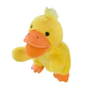 Plush Farm Animal Hand Puppet Toy Movable Mouth Dog Duck Horse Cow Sheep Pig Hand Puppet Role
