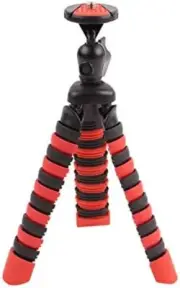 8" Flexible Tripod Stand for Cameras Compact Mini Tripod for Video Recording