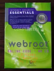 ONLINE KEY (NO CD) | Webroot AntiVirus Essentials 2025 | 3 Years, 5 PC/MAC