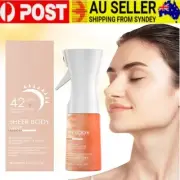 UV Protection Sunscreen Spray Moisturising Refreshing Long Lasting Sunscreen