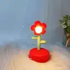 Lovely LED Flower Night Lamp Mini Ambient Lights Table Lamp Tabletop