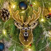 DIY Christmas tree toy kit "The magic deer"