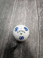 Callaway Chrome Soft Truvis Brown and Riding Rare New Golf Ball (1)