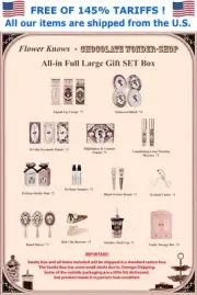 Flower Know Chocolate Wonder-Shop Series All-in Full Set Makeup Large Gift Box