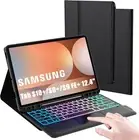 for Samsung Galaxy Tab S10+/S9 FE+/S9+ Plus 12.4" keyboard case, Black