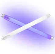 COOSPIDER 2 Pack Bug Zapper 13" Replacement 15W CFL Bulbs UV BL F15T8 W/ Starter