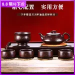 【一壺茶】李盧春（國家級工藝美術師）全手工紫砂壺320CC 乘風破浪家藏老紫泥做工精細 出水順暢經典圓器之作