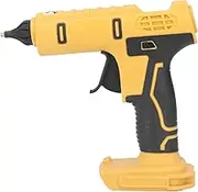 Cordless Hot Glue, 100W Handheld Battery Powered Hot Melt Glue Built in LED Light, Glue Tool for Home Repair, Arts & Crafts, with Glue Sticks