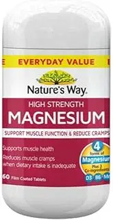 Nature's Way High Strength Magnesium 60 Tablets