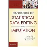 HANDBOOK OF STATISTICAL DATA EDITING AND IMPUTATION