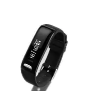 0.86inch OLED P1 Heart Rate Blood Pressure Monitor Waterproof bluetooth Smart Watch For iphone X 8/8 BLACK COLOR