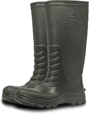 [LITE BOOTS] 16” Classic Men’s Boots, Lightweight, Waterproof, Hunting, Fishing, Rain, Chore Boot