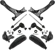 TRQ Front Steering & Suspension Kit Compatible with 2003-2008 Pontiac Vibe Toyota Matrix
