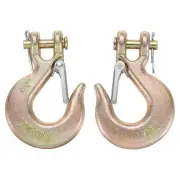1/4" Clevis Slip Hook,2Pcs Clevis Slip Hook 3300 Lbs Working Load Limit