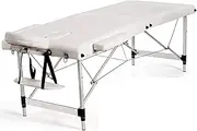 age Table 84inch, Folding Lash Bed Aluminium e, Height Adjustable, 2 Fold Professional Facial Salon Tattoo age Bed For Spa Physical Tattoo Waxing
