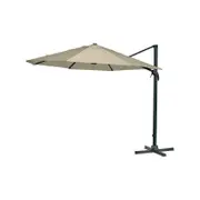 Mimosa 3m Koko Round Taupe Cantilever Umbrella