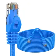 15 ft CAT6 Network Ethernet Patch Cable XBOX PS3 15 feet GIGABIT 500MHz Blue