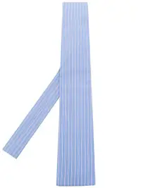 在飛比找Farfetch優惠-vertical-stripe cotton poplin 