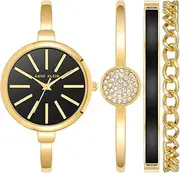 [Anne Klein] Women's Bangle Watch and Bracelet Set, AK/1470