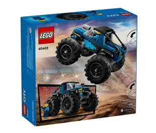 【LEGO 樂高】磚星球〡 60402 城市系列 藍色怪獸卡車 Blue Monster Truck