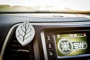 Essential Oil Travel Diffuser | Premium Australian Design and Inspired | High-Quality Clip-On Diffuser for Car Vent | Recycled Plastic & Eco Linen Bag, Australian Owned and Handcrafted